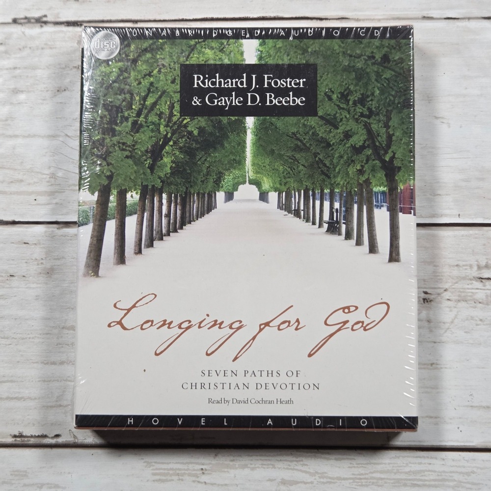 Richard Foster Longing for God Audio CD Seven Paths of Christian Devotion New